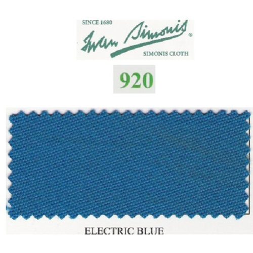 Plátno Simonis 920 Electric Blue 195 cm