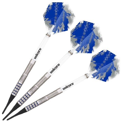 Šipky soft Unicorn SILVERSTAR Gary Anderson 19g, 80% wolfram