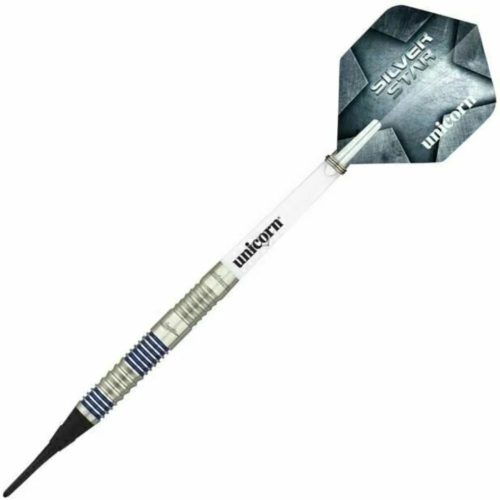 Šipky soft Unicorn SILVERSTAR Gary Anderson 20g, 80% wolfram