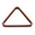 Trojúhelník dřevěný mahagonový