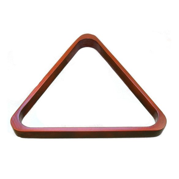 Trojúhelník dřevěný mahagonový