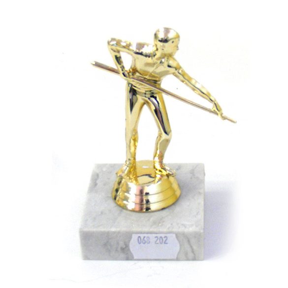 Kulečníková trofej malá, hráč