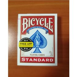 Kouzelnické karty Bicycle Double Back červená/červená