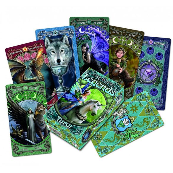 Tarotové karty Anna Stokes Legends Fournier