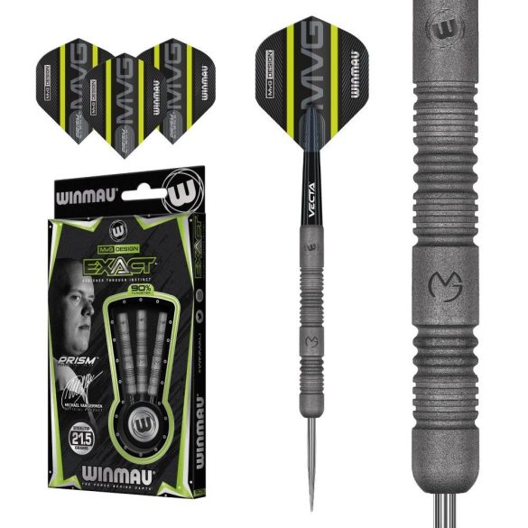 Šipky Winmau steel MvG Exact 21,5g, 90% wolfram