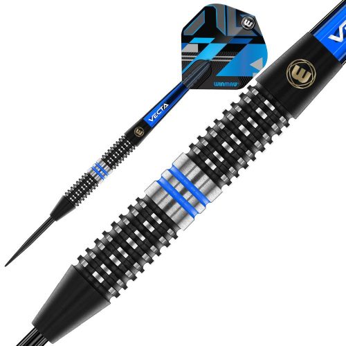 Šipky steel Winmau Galactics 26g, 90% wolfram