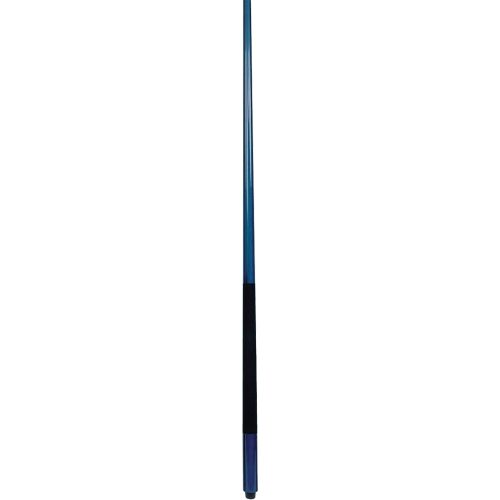 Kulečníkové tágo TBS ze skleněného vlákna 147 cm, jednodílné, modré