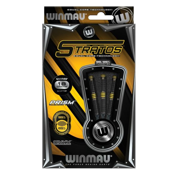 Šipky Winmau soft Stratos 18g, 95/85% dual wolfram