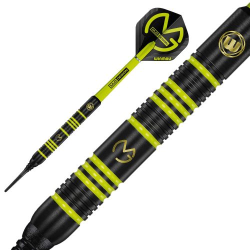 Šipky Winmau soft MvG Ambition 20g, brass