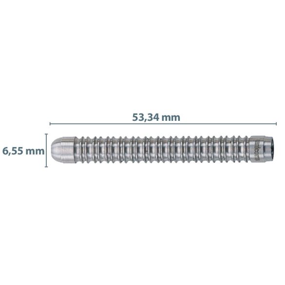 Šipky Unicorn steel EVO Purist Phase 2 24g, 90% wolfram