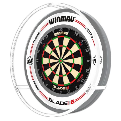 Osvětlení sisalového terče Winmau Plasma Ice 360, bílé