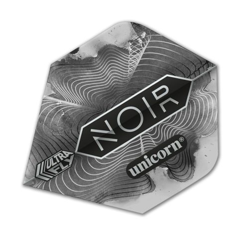 Letky na šipky Unicorn Ultrafly 100 Plus Noir Organic