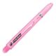 Násadky na šípky Winmau Prism plastové, priesvitné dlhé pink