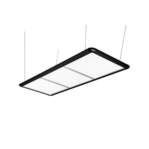 Lampa nad kulečníkový stůl Dynamic LED Flat černá, 195 x 70 x 6,5 cm