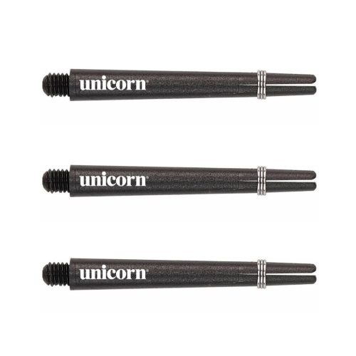 Násadky na šipky Unicorn GRIPPER 3 VALUE PACK, 15 ks, černé dlouhé