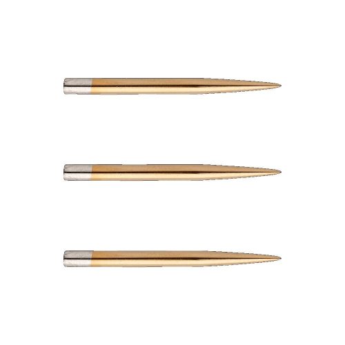 Náhradní hroty do steel šipek Winmau Titan-nitridový povrch, zlaté 32mm - 3ks