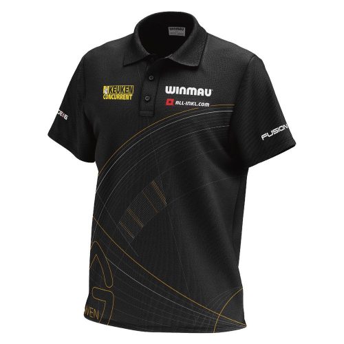 Turnajový dres Winmau MvG Limited Edition Tour Polo 2025, velikost M