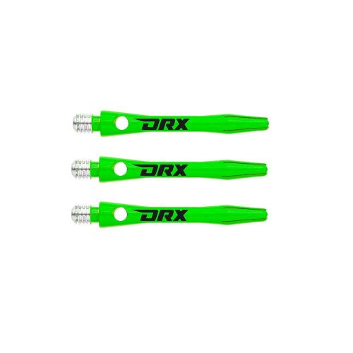 Násadky na šipky Red Dragon DRX hliník zelené, krátké