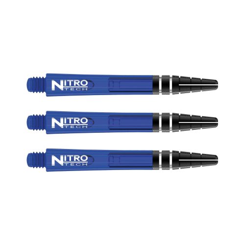Násadky na šipky Red Dragon Nitrotech plastové modré, dlouhé