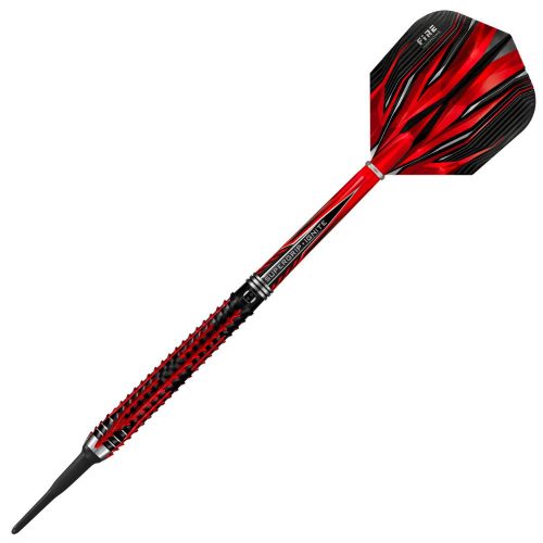 Šipky Harrows soft Fire Inferno 20g, 90% wolfram