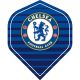Letky na šipky Chelsea FC, pruhované, No2, 100 mikron