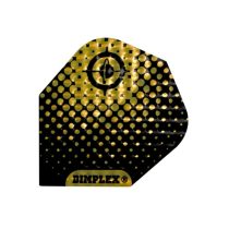 Letky na šipky Harrows Dimplex černé, zlaté