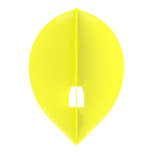 Letky na šipky L-Style Pro L2 Teardrop, žluté