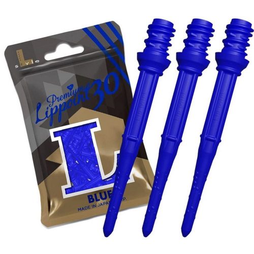 Hroty na soft šipky L-Style Premium LipPoint modré, 2BA/30ks