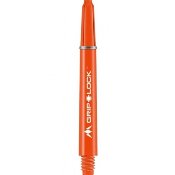 Násadky na šipky Mission Griplock, plastové, oranžové, 48mm, dlouhé