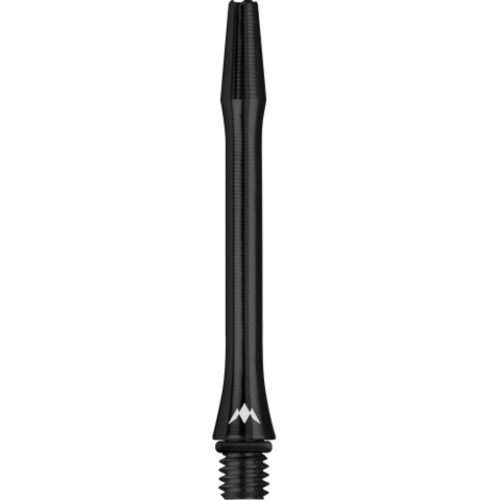Násadky na šipky Mission Alicross stems, hliníkové, černé, 41mm, středné