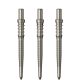 Hroty do steel šipek Mission Sniper Micro Grip 28mm, stříbrné - 3ks