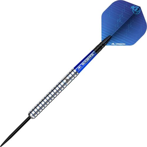 Sada steel šipek Mission Joe Murnan Electro Blue 24g, 90% volfrám