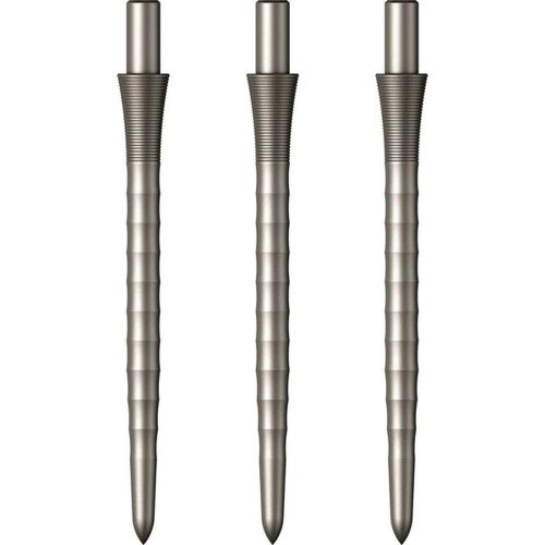 Náhradní hroty na steel šipky Mission Sniper Ripple 32mm, stříbrné - 3ks