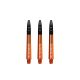 Násadky na šipky Mission Sabre oranžové kovový top, střední+ 44,5mm