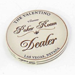 Dealer button Valentino keramický