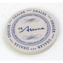 Dealer button ASCONA keramický