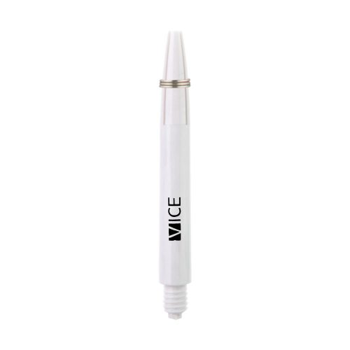 Násadky na šipky ONE80 Proplast Vice dlouhé bílé, 48mm