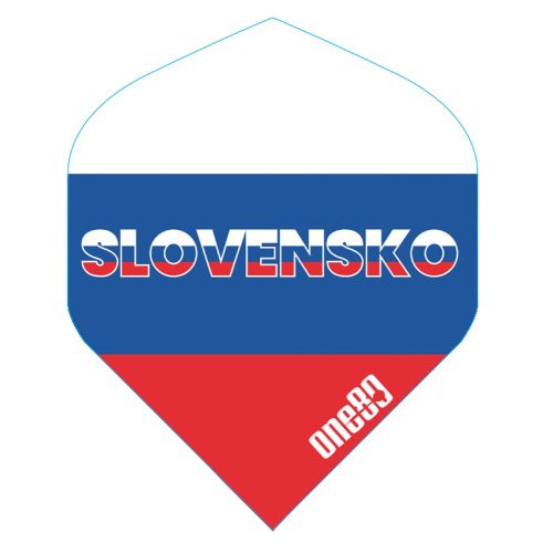 Letky na šipky One80 Slovensko, standard