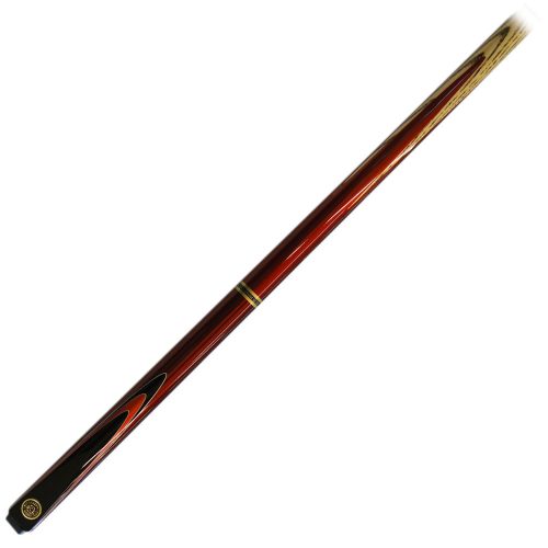 Kulečníkové tágo snooker BCE Keyline Ash červené dvoudílné