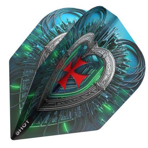 Letky na šipky Shot Future Knights Dreadheart No6