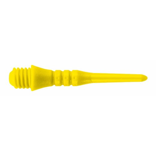 Hroty na šipky TARGET PIXEL soft, plastové žluté 50 ks/bal, závit 2BA