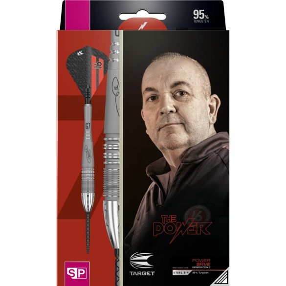 Šípky TARGET steel Power 9five G7 Swiss Point 2020, 26g, 95% wolfram
