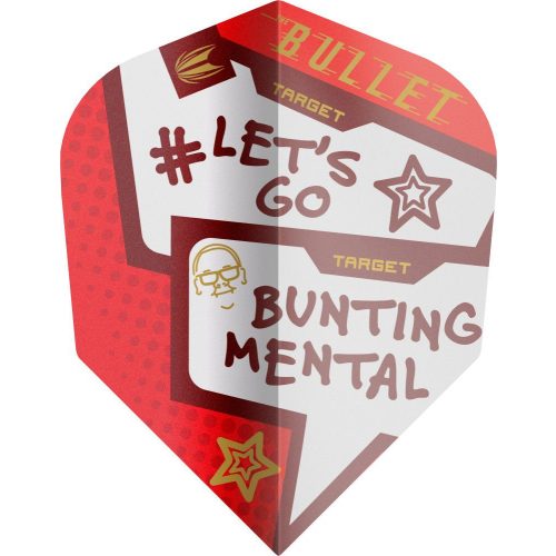 Letky na šipky Target Pro.Ultra Stephen Bunting No6, 9ks