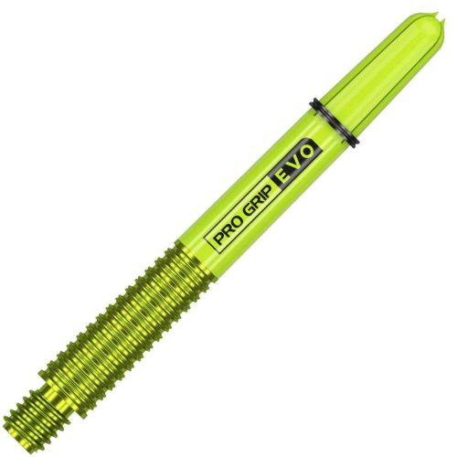 Násadky na šipky Target Pro Grip Evo AL zelené, dlouhé 48mm