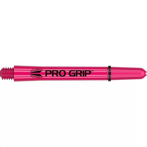 Násadky na šipky TARGET Pro Grip dlouhé, růžové, 9 ks