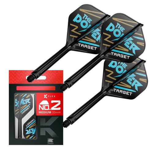 Target K-Flex Phil Taylor No2 letky a dlouhé násadky