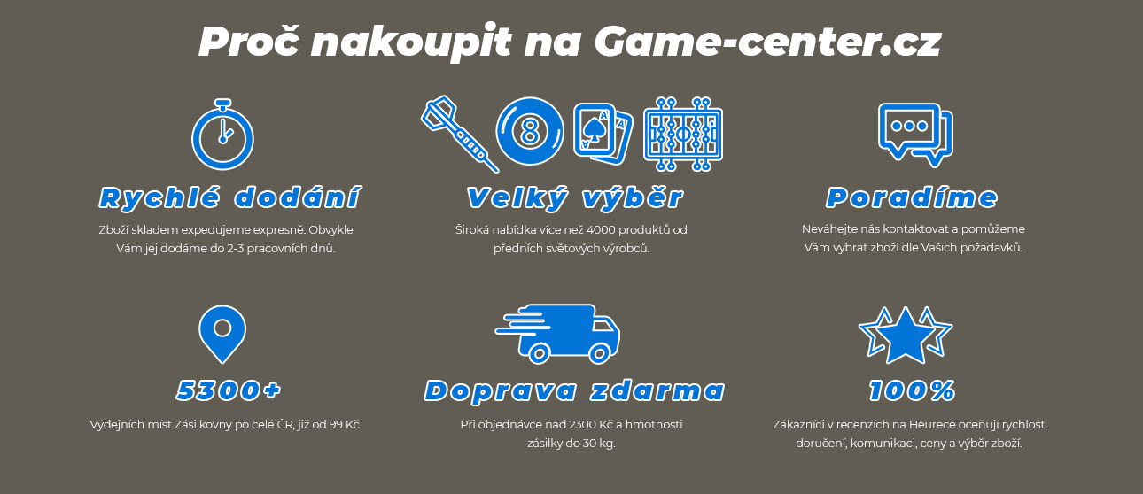 Proč nakoupit na www.game-center.cz