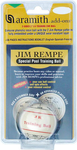Tréningová kulečníková koule Jim Rempe 57.2mm