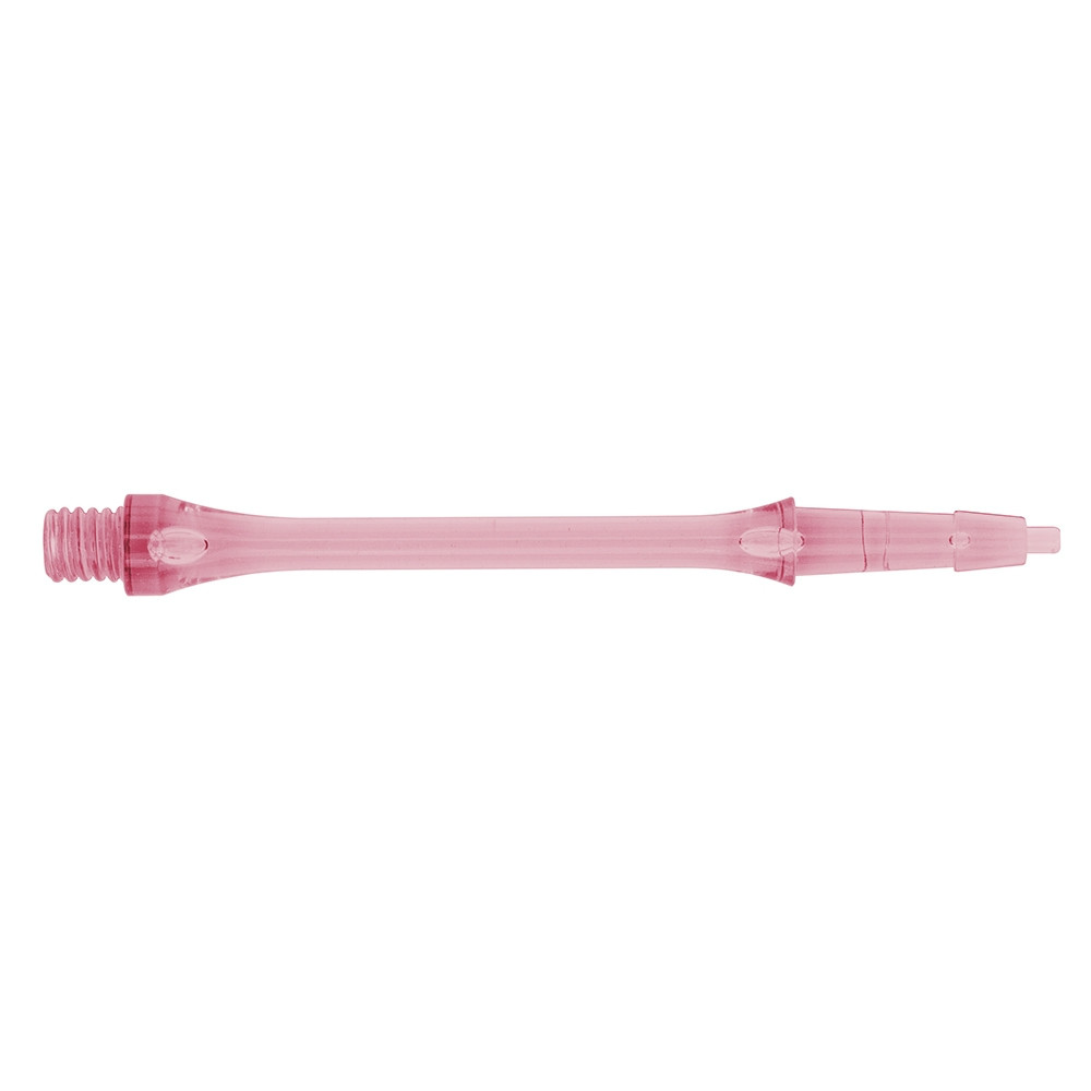Násadky na šipky Harrows Clic středné, růžové, Slim, 30mm