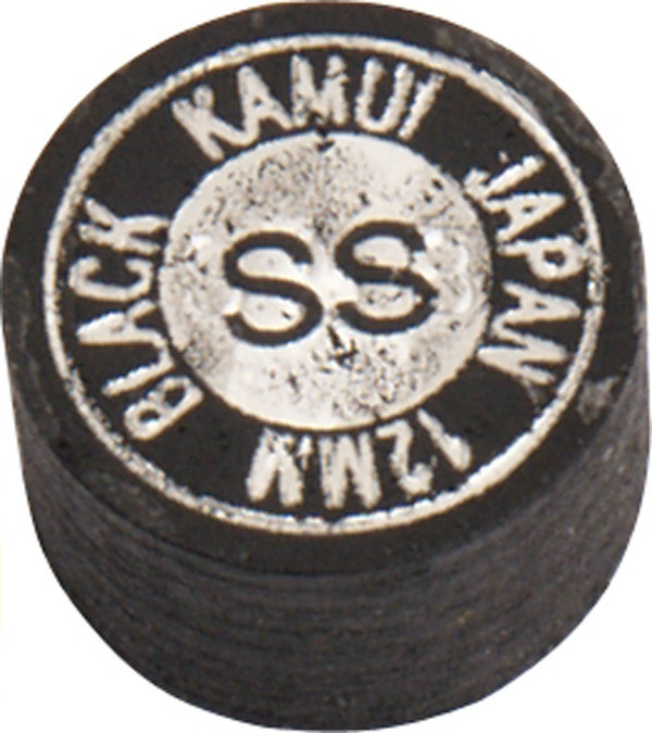 Kůže na tágo KAMUI Black super soft 12 mm